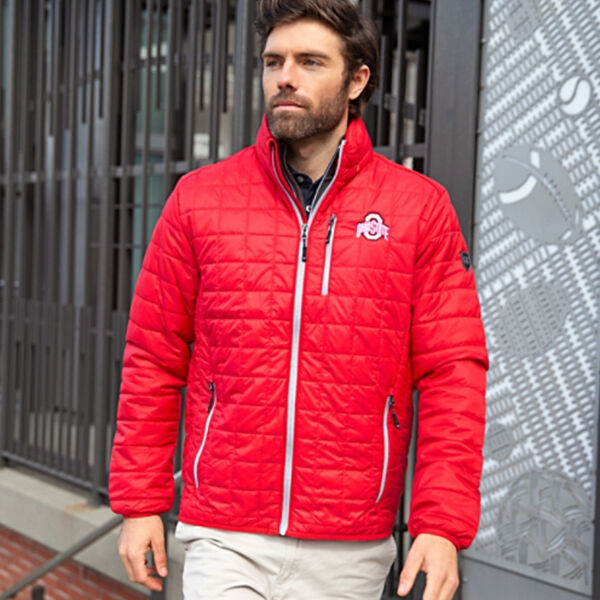 Cutter & Buck Rainier PrimaLoft  Mens Big and Tall Eco Insulated Puffer Jacket Miniaturansicht