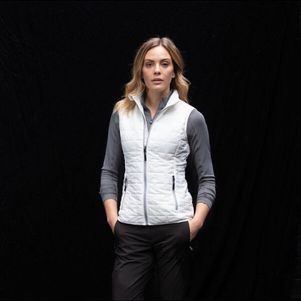 Cutter & Buck Rainier PrimaLoft Womens Eco Insulated Full Zip Puffer Vest Miniaturansicht