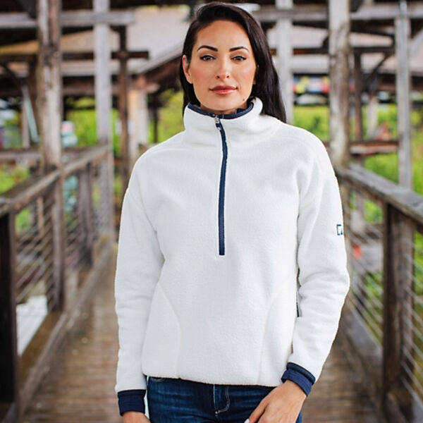 Cutter & Buck Cascade Eco Sherpa Womens Fleece Pullover Jacket Miniaturansicht