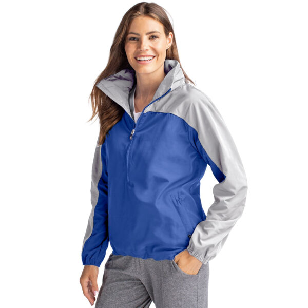 Cutter & Buck Charter Eco Recycled Womens Anorak Jacket Miniaturansicht