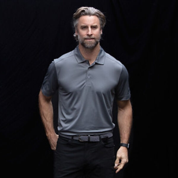 Cutter & Buck Prospect Eco Textured Stretch Recycled Mens Short Sleeve Polo Miniaturansicht