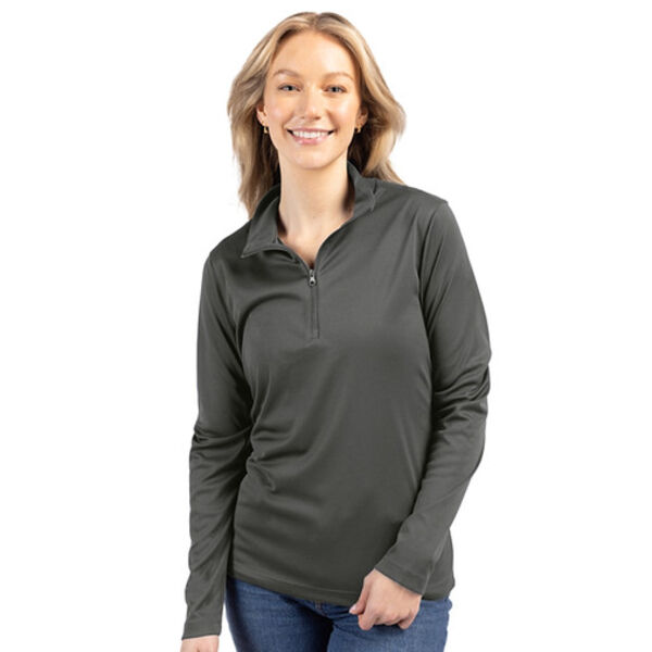 Clique Spin Eco Performance Half Zip Womens Pullover Miniaturansicht