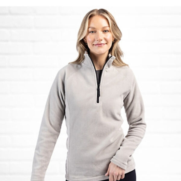 Clique Summit Performance Fleece Half Zip Womens Pullover Jacket Miniaturansicht