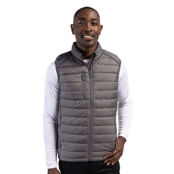 Clique Hudson Insulated Mens Full-Zip Puffer Vest Miniaturansicht
