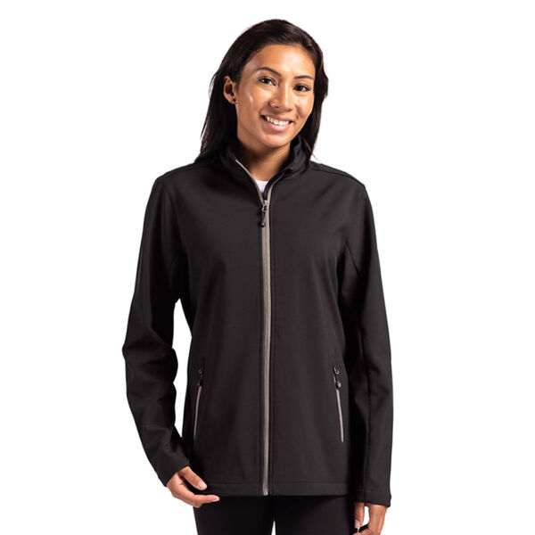 Clique Tempo Eco Stretch Full Zip Womens Softshell Jacket Miniaturansicht