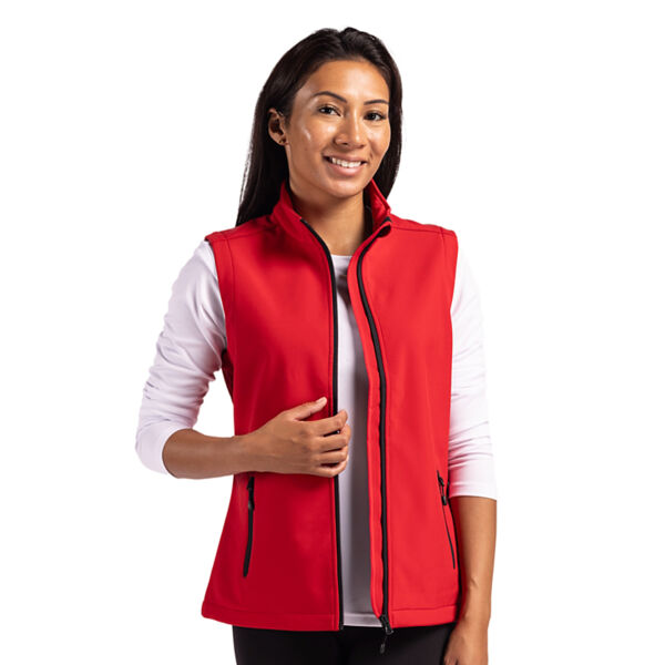 Clique Tempo Eco Stretch Full Zip Womens Softshell Vest Miniaturansicht