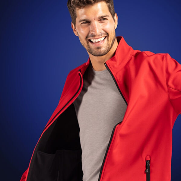 Clique Tempo Eco Stretch Full Zip Mens Softshell Jacket Miniaturansicht