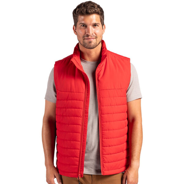 Clique Elevation Eco Full Zip Mens Puffer Vest Miniaturansicht