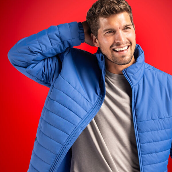 Clique Elevation Eco Full Zip Mens Puffer Jacket Miniaturansicht