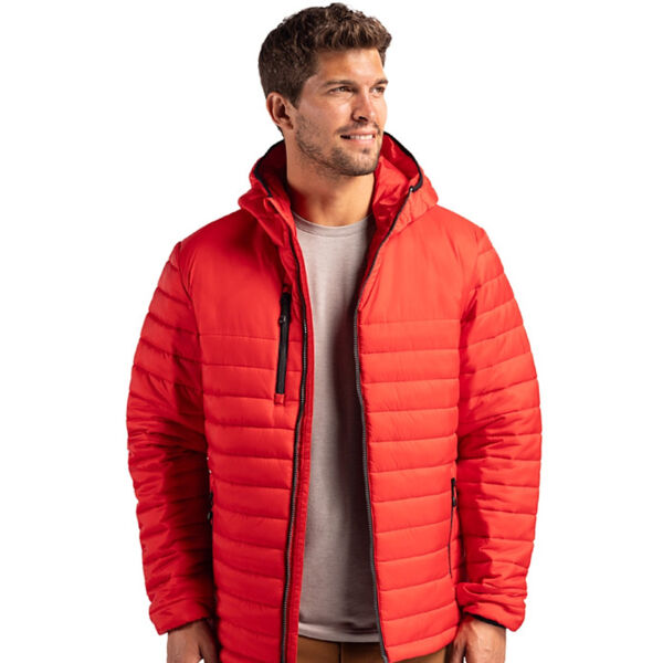 Clique Valhalla Eco Full Zip Mens Puffer Jacket Miniaturansicht