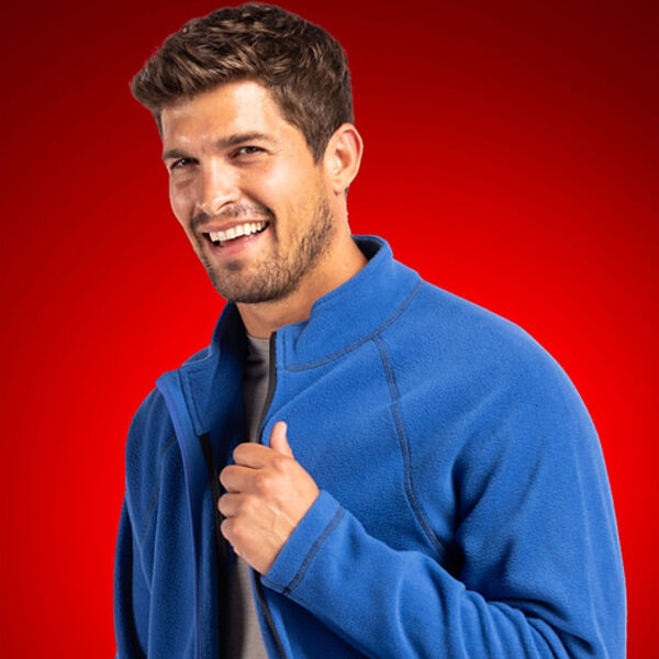 Clique Powder Eco Fleece Full Zip Mens Jacket Miniaturansicht