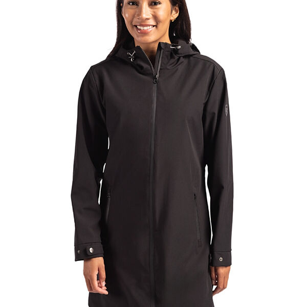 Cutter & Buck Camano Everyday Stretch Recycled Womens Water Resistant Jacket Miniaturansicht