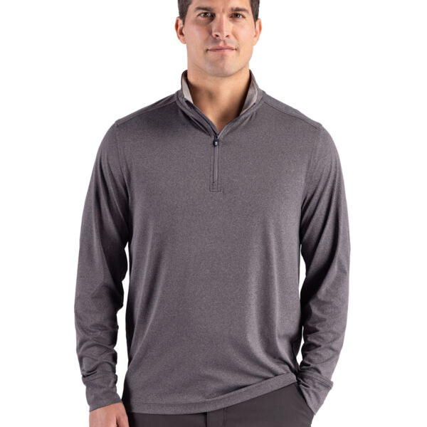 Cutter & Buck Forge Recycled Four-Way Stretch Mens Quarter Zip Pullover Miniaturansicht