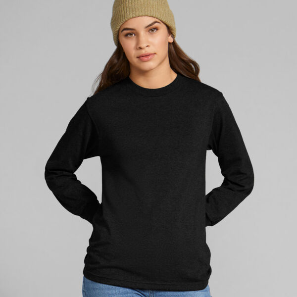 Heavyweight Cotton Unisex Long Sleeve T-Shirt Miniaturansicht