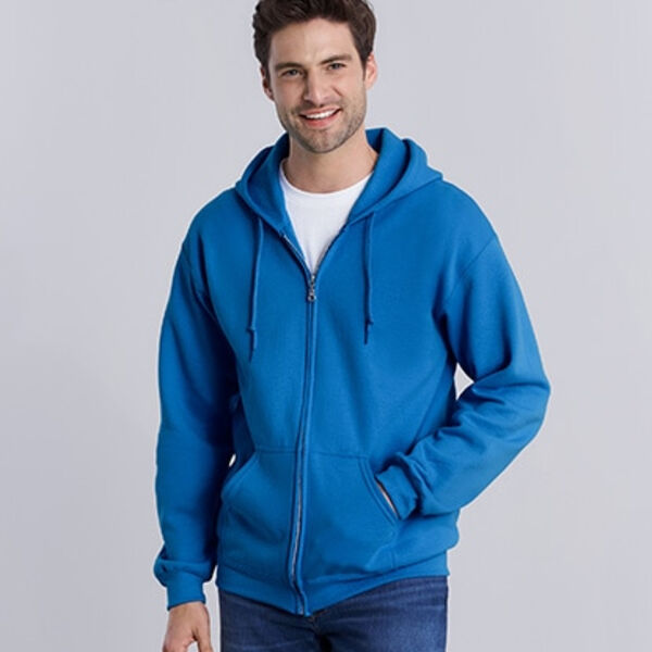 Heavy Blend Adult  Full Zip Hooded Sweatshirt Miniaturansicht