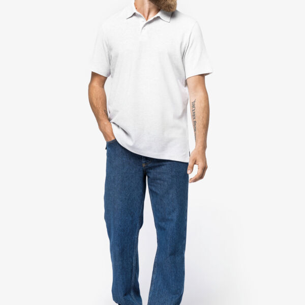 Umweltfreundliches recyceltes Polohemd für Herren  Miniaturansicht