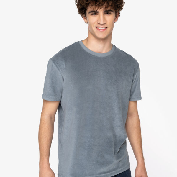 Umweltfreundliches T-Shirt aus Frottee für Herren Miniaturansicht