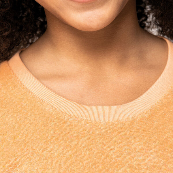 Umweltfreundliches T-Shirt aus Frottee für Mädchen  Miniaturansicht