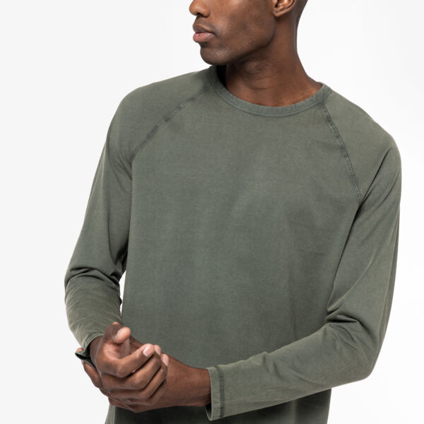 Umweltfreundliches Raglan-Langarmshirt für Herren  Miniaturansicht