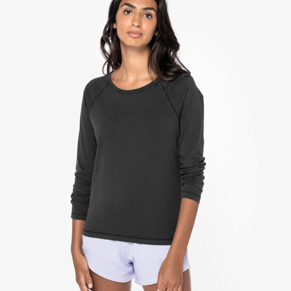 Umweltfreundliches Raglan-Langarmshirt für Damen  Miniaturansicht