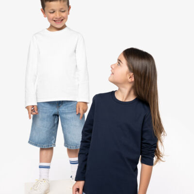 Umweltfreundliches Langarmshirt für Kinder Miniaturansicht