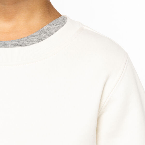 Umweltfreundliches Sweatshirt mit Rundhalsausschnitt für Kinder Miniaturansicht