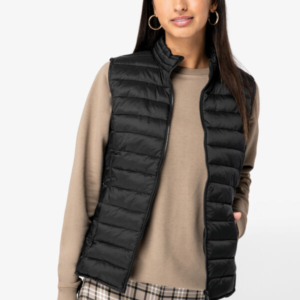 Leichter umweltfreundlicher Bodywarmer für Damen  Miniaturansicht