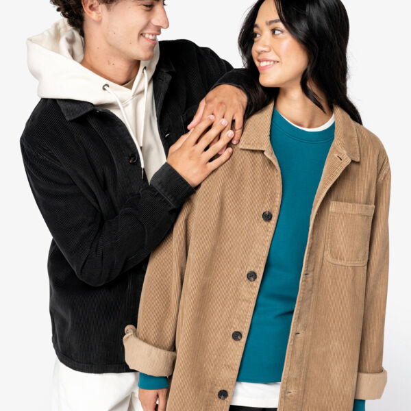 Umweltfreundliche Herrenjacke aus Kord  Miniaturansicht