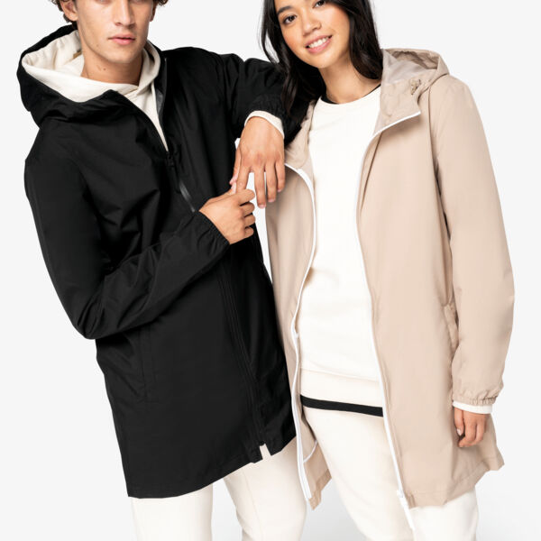 Umweltfreundliche wasserdichte Unisex-Jacke Miniaturansicht