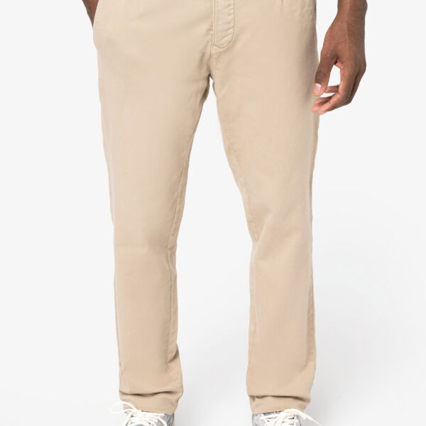 Umweltfreundliche Herren Chinohose aus French Terry  Miniaturansicht