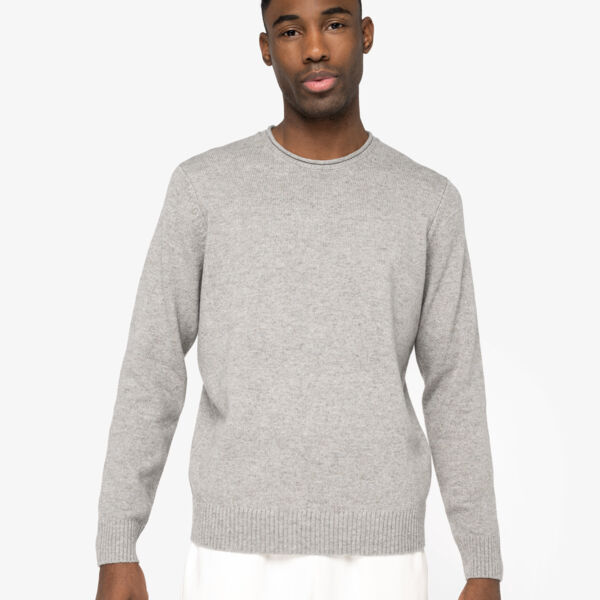 Umweltfreundlicher Herrenpullover aus Merinowolle  Miniaturansicht